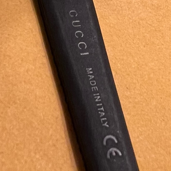 Authentic Gucci Sunnies (sunglasses), Dk Brown Lenses and Frames. Made in Italy - Picture 9 of 13